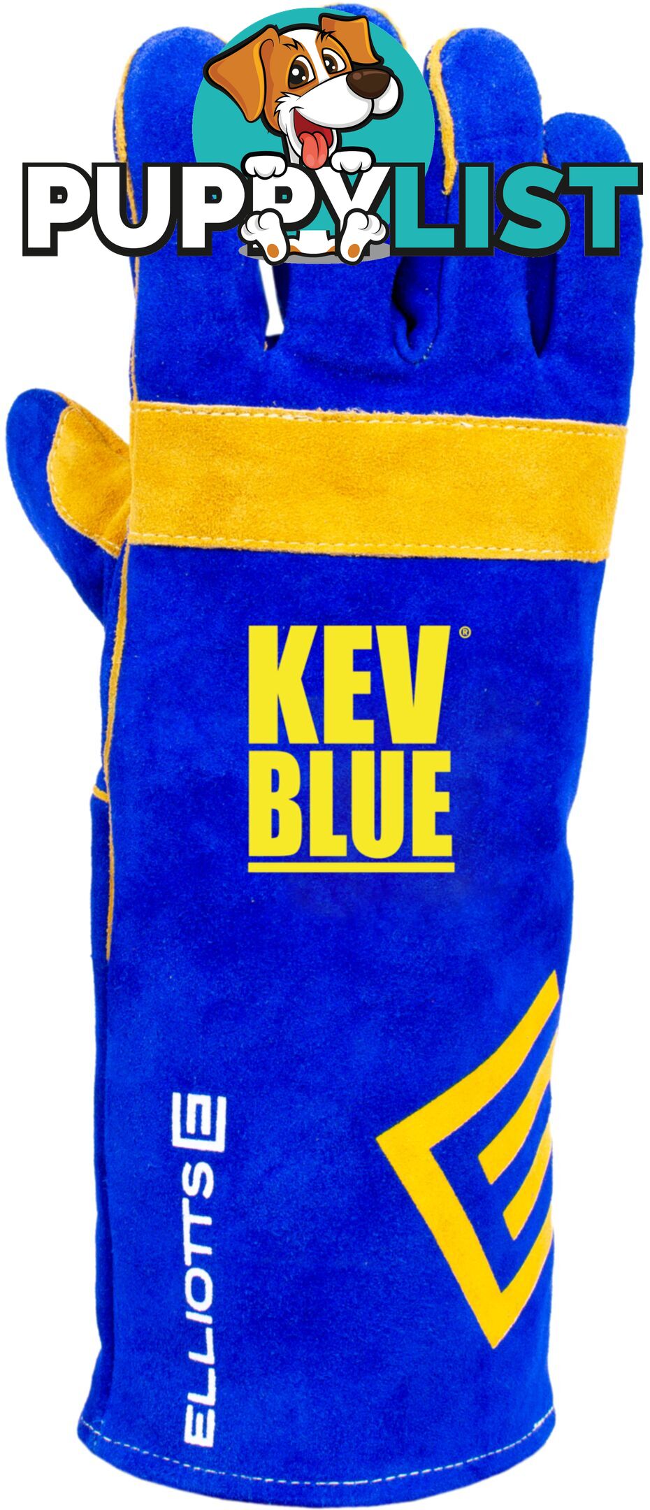 The KEVLARÂ® BLUEâ¢ Welding Glove Elliotts 300RKB