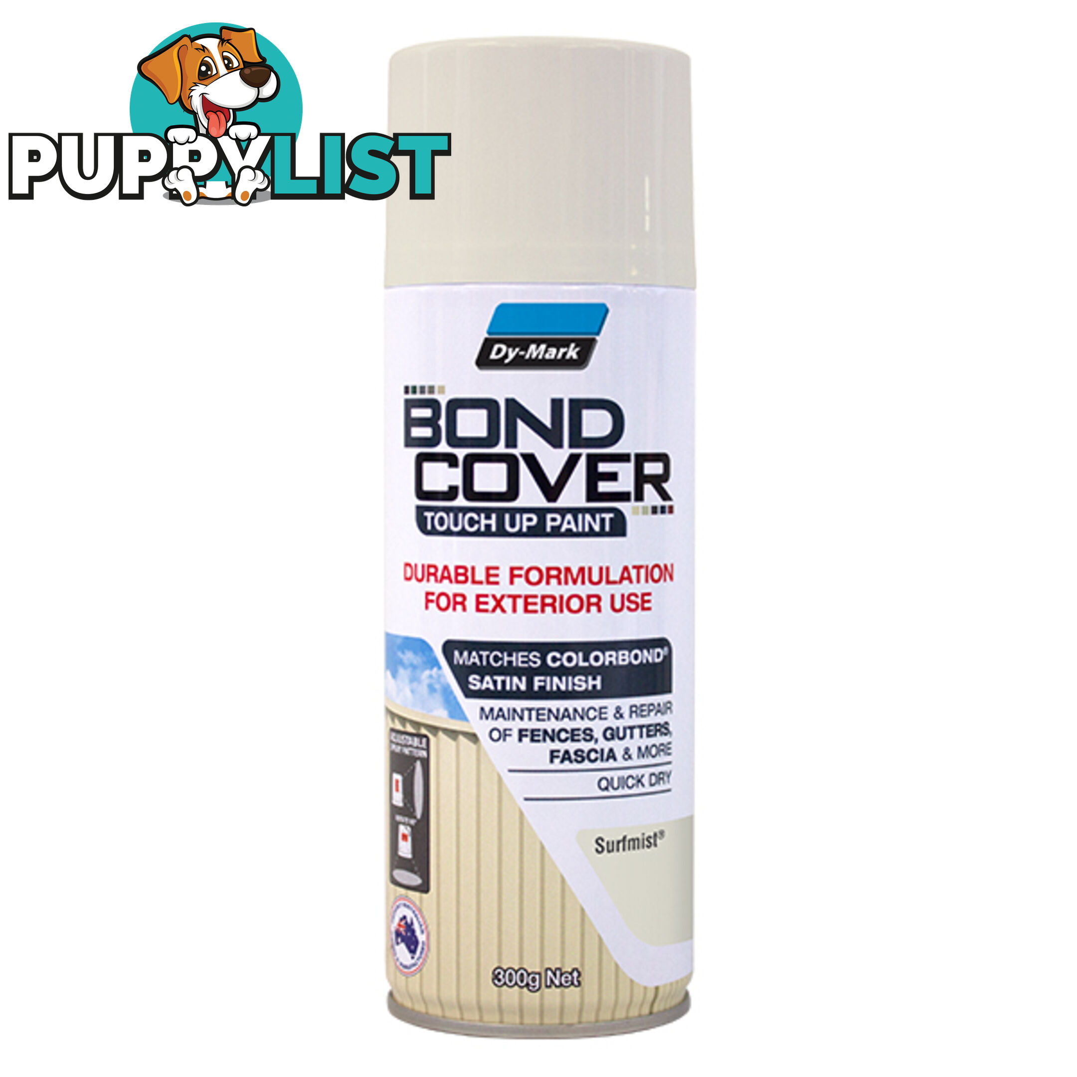 Bondcover Touch Up Paint Surfmist 300g 12533003