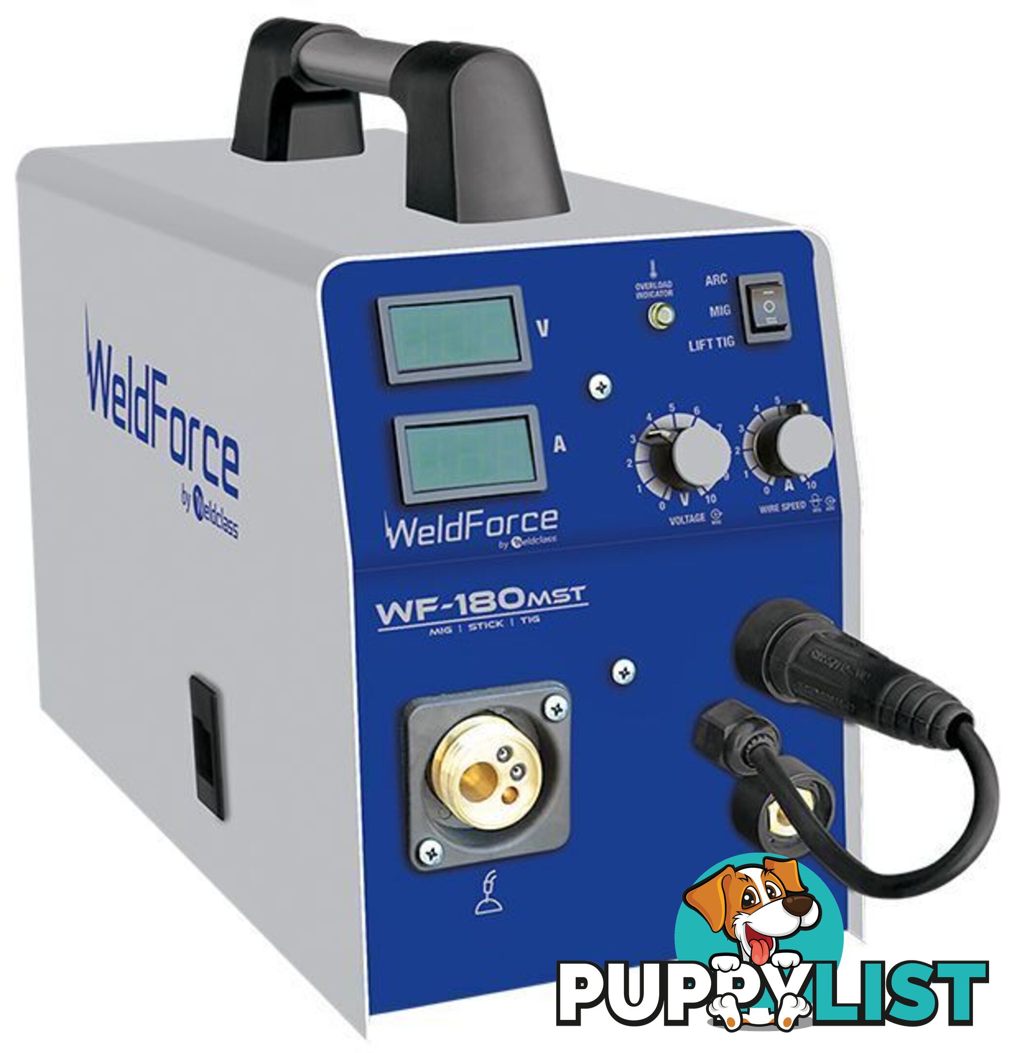 Weldforce 180MST 180A WeldForce MIG Stick & TIG Welder Bundle Weldclass WF-180MSTK3