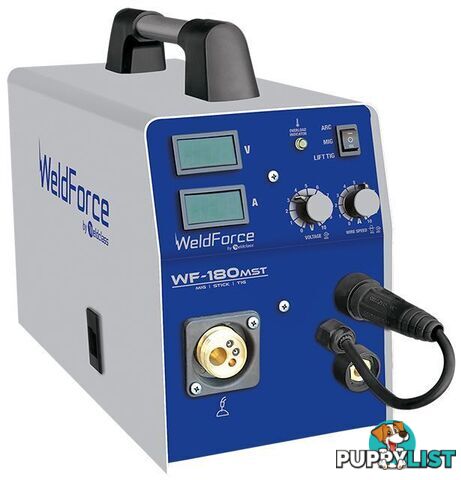 Weldforce 180MST 180A WeldForce MIG Stick & TIG Welder Bundle Weldclass WF-180MSTK3