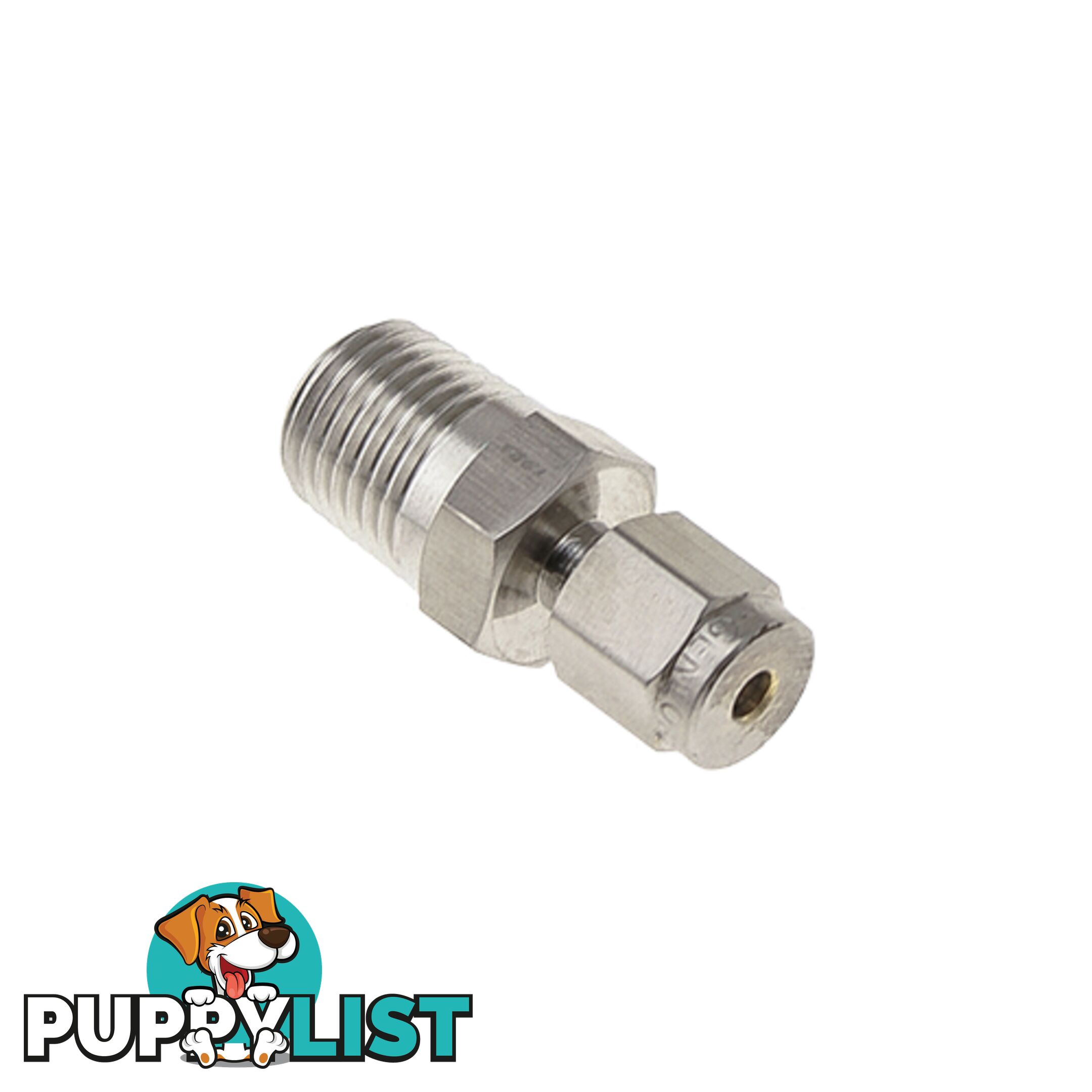 Genlok Male Connector 1/4 NPT - 1/4 Genlok