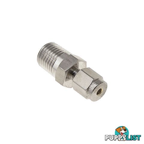 Genlok Male Connector 1/4 NPT - 1/4 Genlok