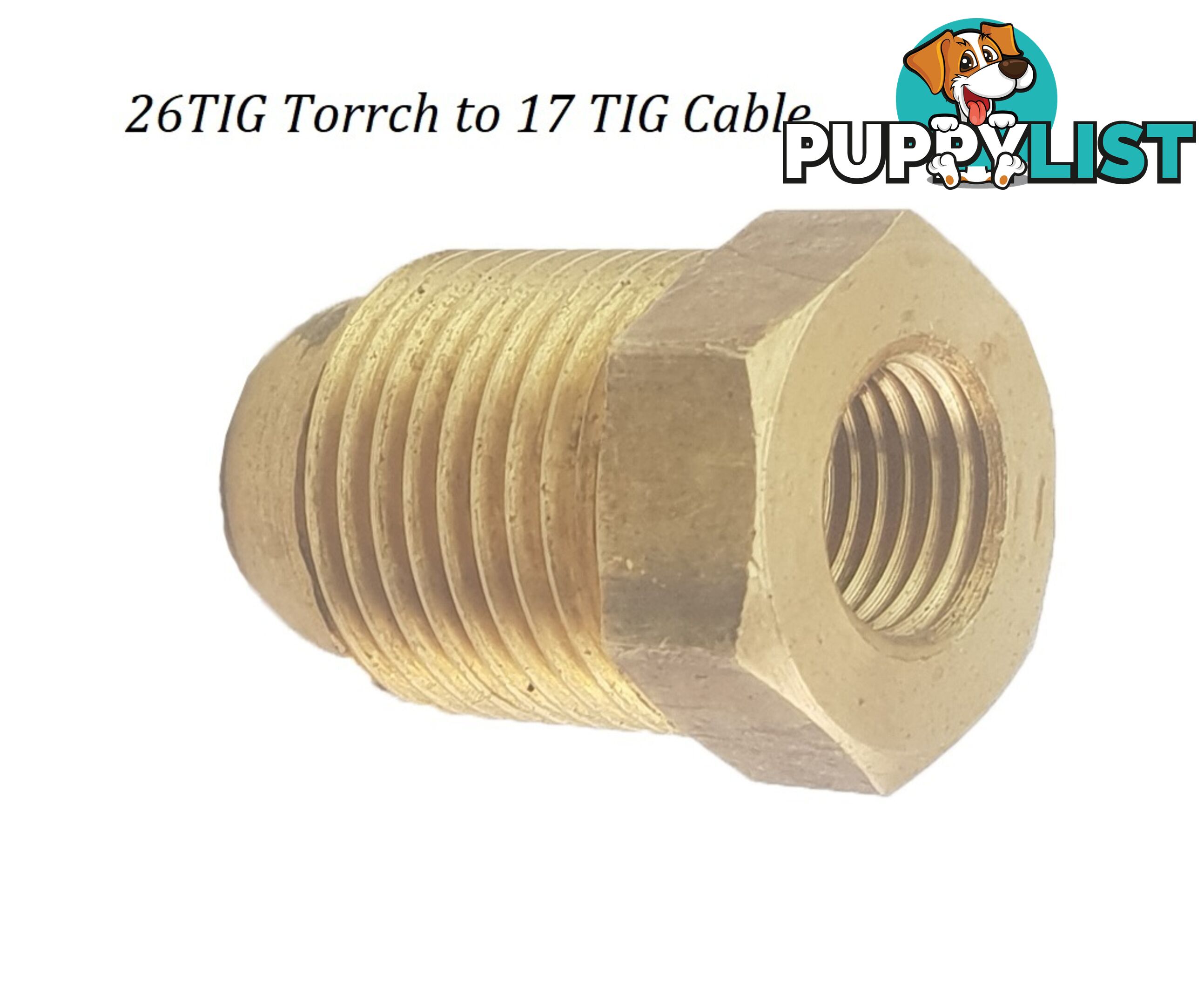 TIG Adaptor Reducer to suit Tig 9/17/26 PCA2-4