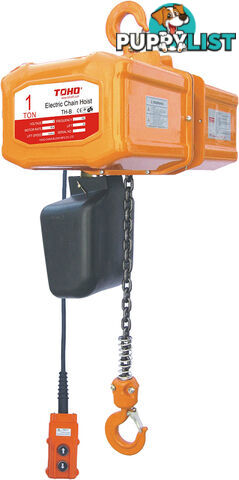 Electric Chain Hoists Single Phase Toho