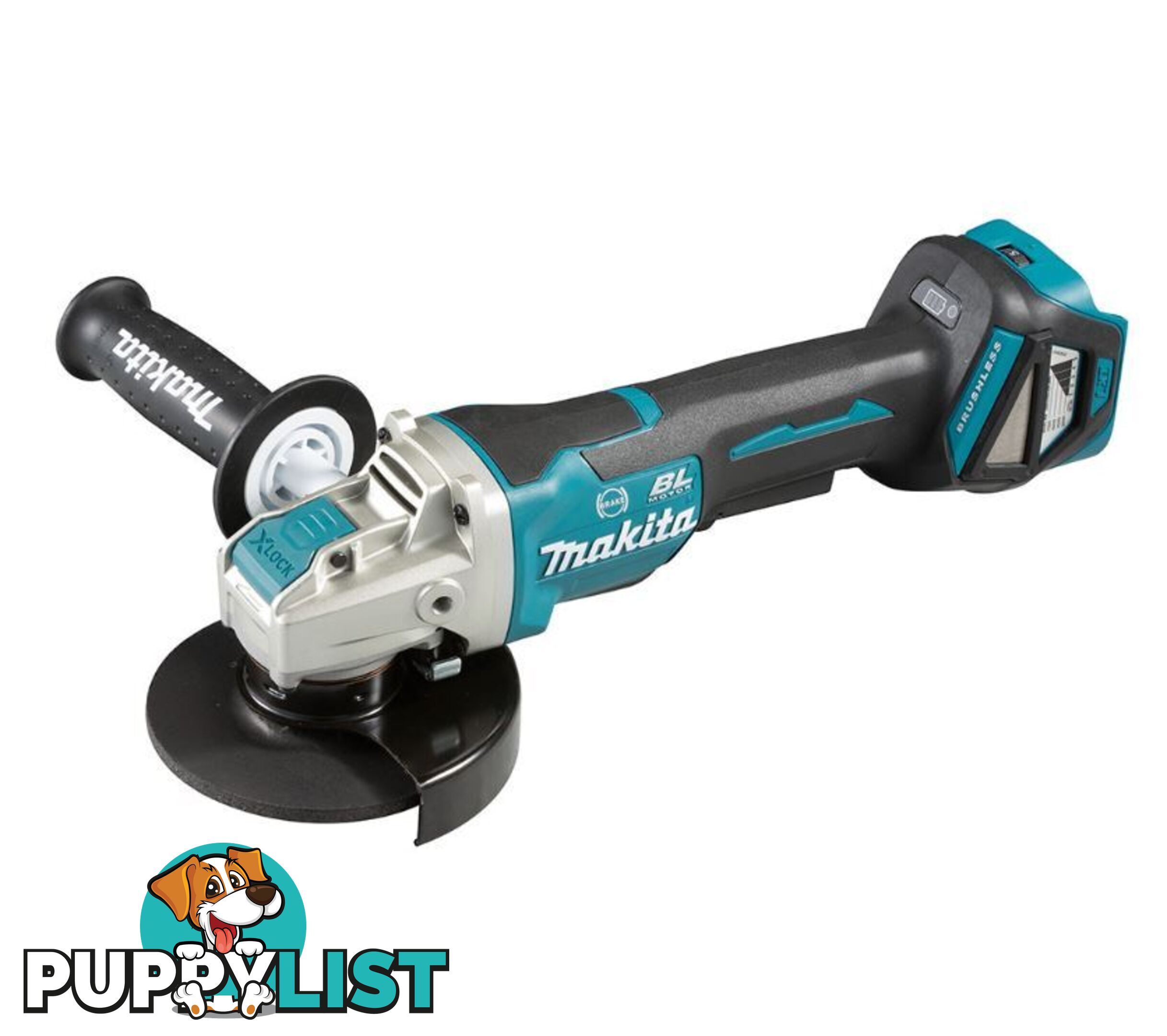 Angle Grinder Brushless 18V 125mm X-Lock Makita DGA519Z