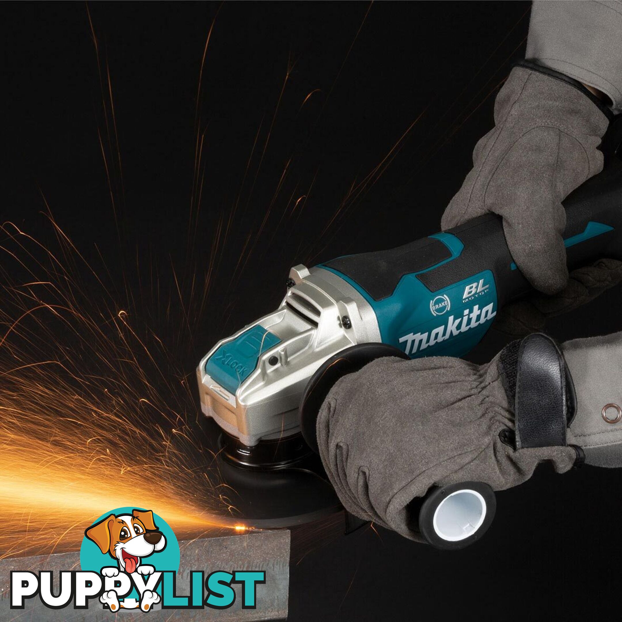 Angle Grinder Brushless 18V 125mm X-Lock Makita DGA519Z