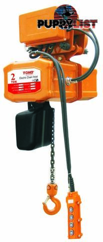 Electric Chain Hoist C/W Trolley Toho TECH0206-ET