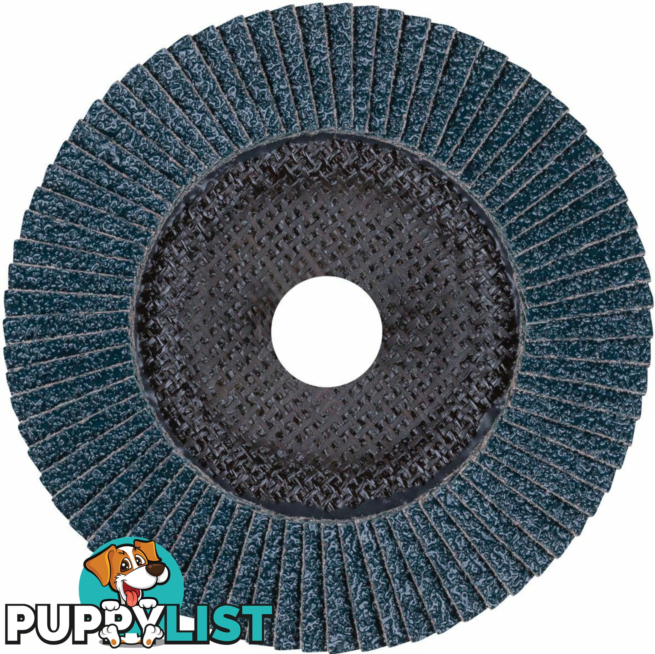 Polifan Flap Disc 100mm 4'' 60G GP Zirconia Inox 67766100 Pack of 5