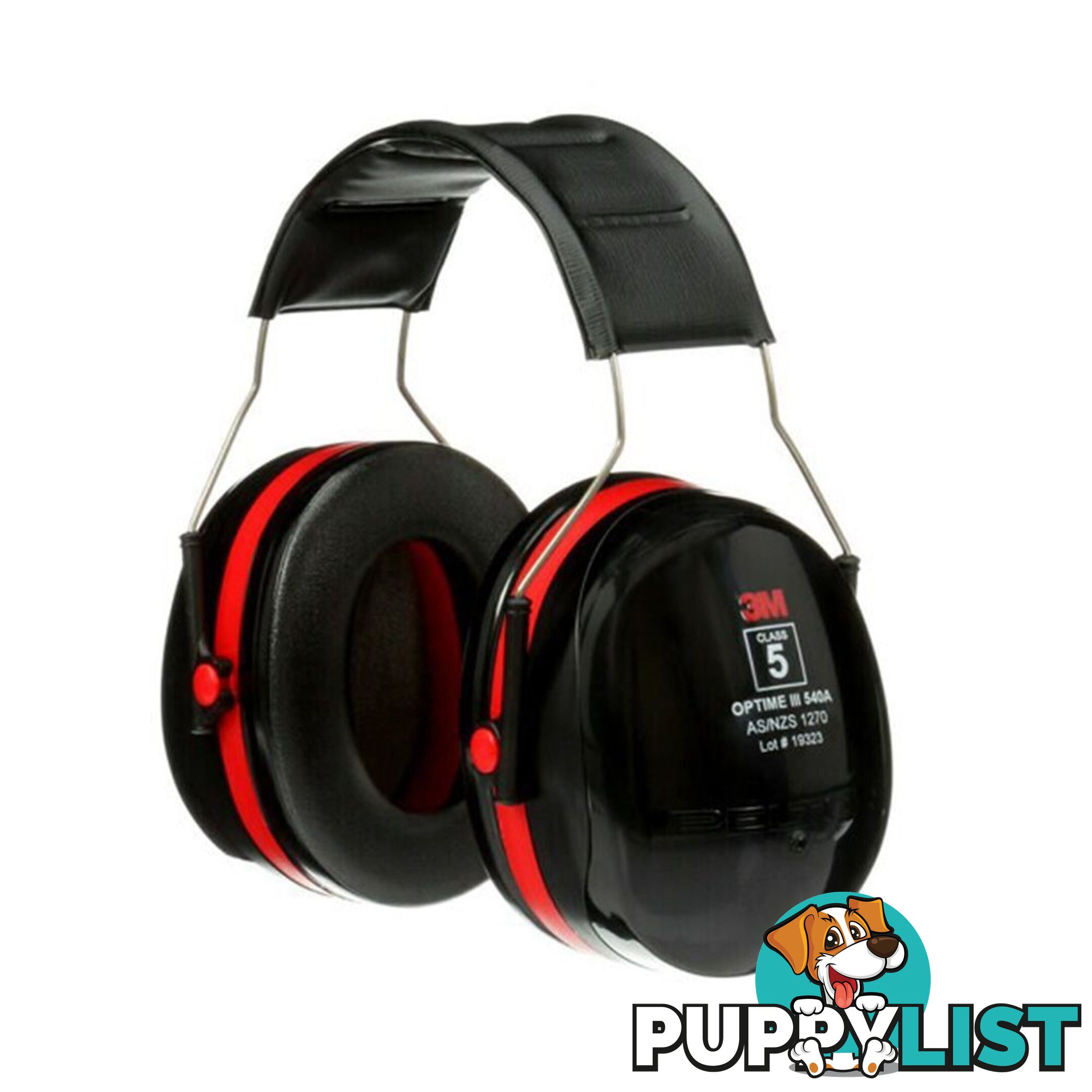 3Mâ¢ Peltor Optimeâ¢ III Earmuffs Headband, Class 5 MH540A