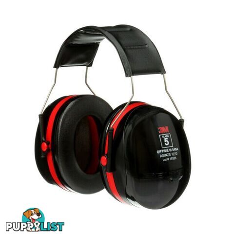 3Mâ¢ Peltor Optimeâ¢ III Earmuffs Headband, Class 5 MH540A