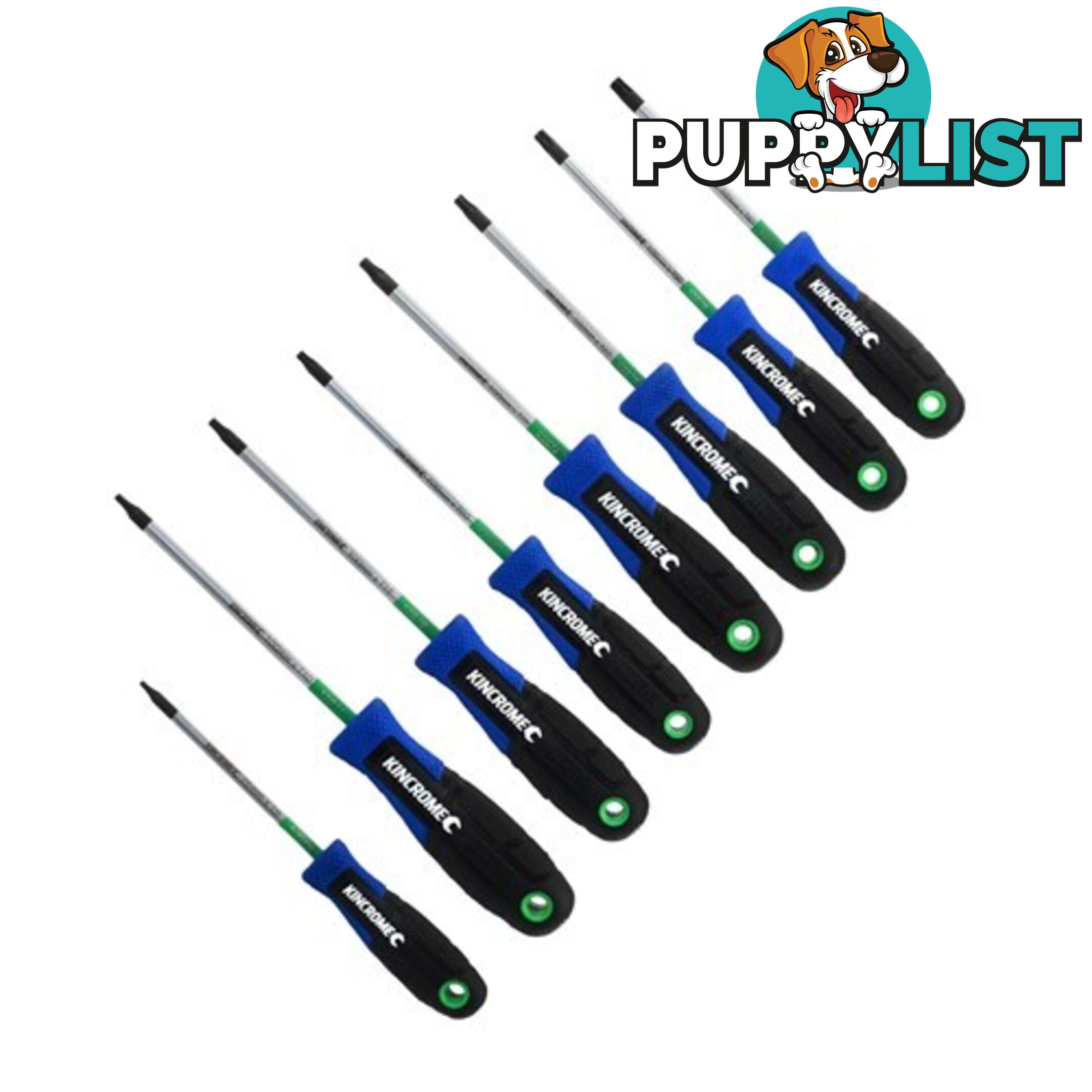 TorquemasterÂ® TorxÂ® Screwdriver Set - 8 Piece Kincrome K5579