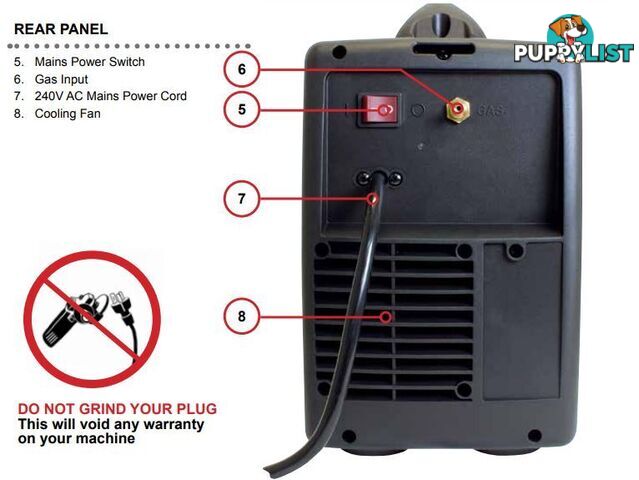 Multi Function Welder 200 MTS 240V X-Series 200XD 699200