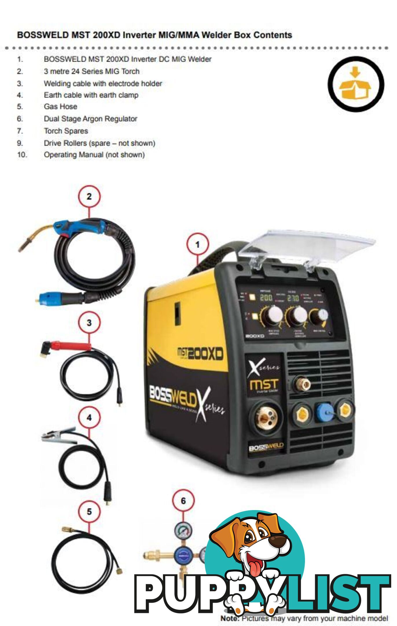 Multi Function Welder 200 MTS 240V X-Series 200XD 699200