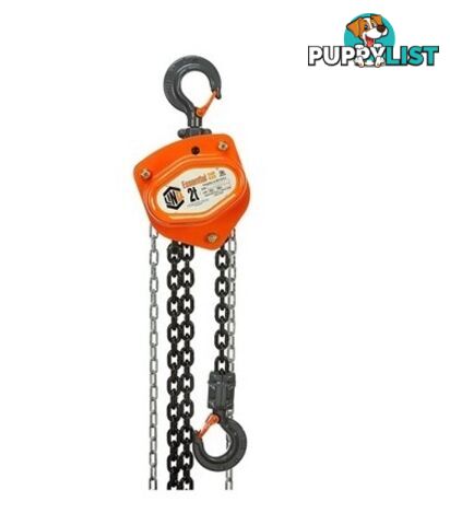 2 Tonne Capacity 3m Long Chain Block Commercial CBC02