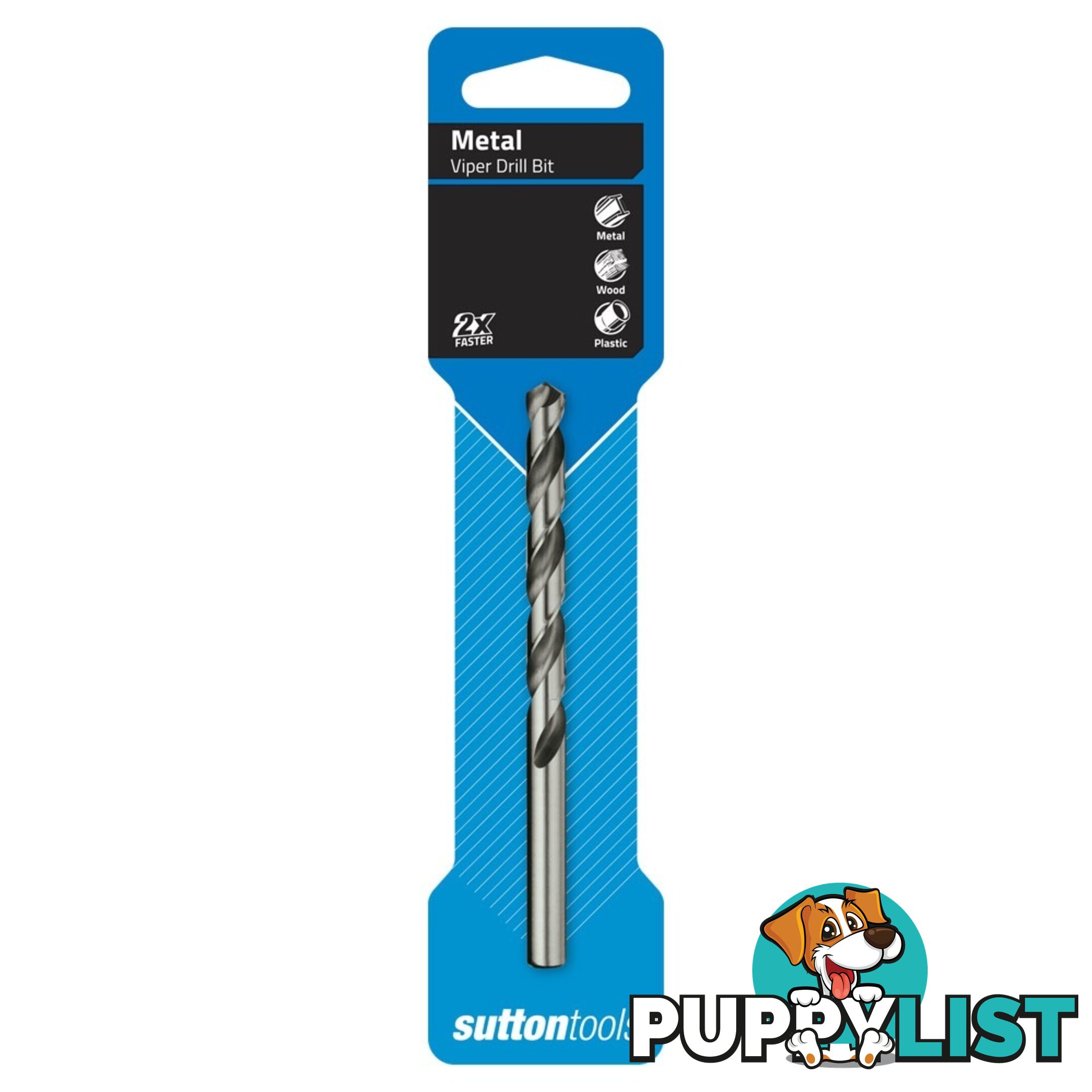 D1050950 DRILL D105 9.5mm JOBBER Viper DIN338 HSS Carded D1050950
