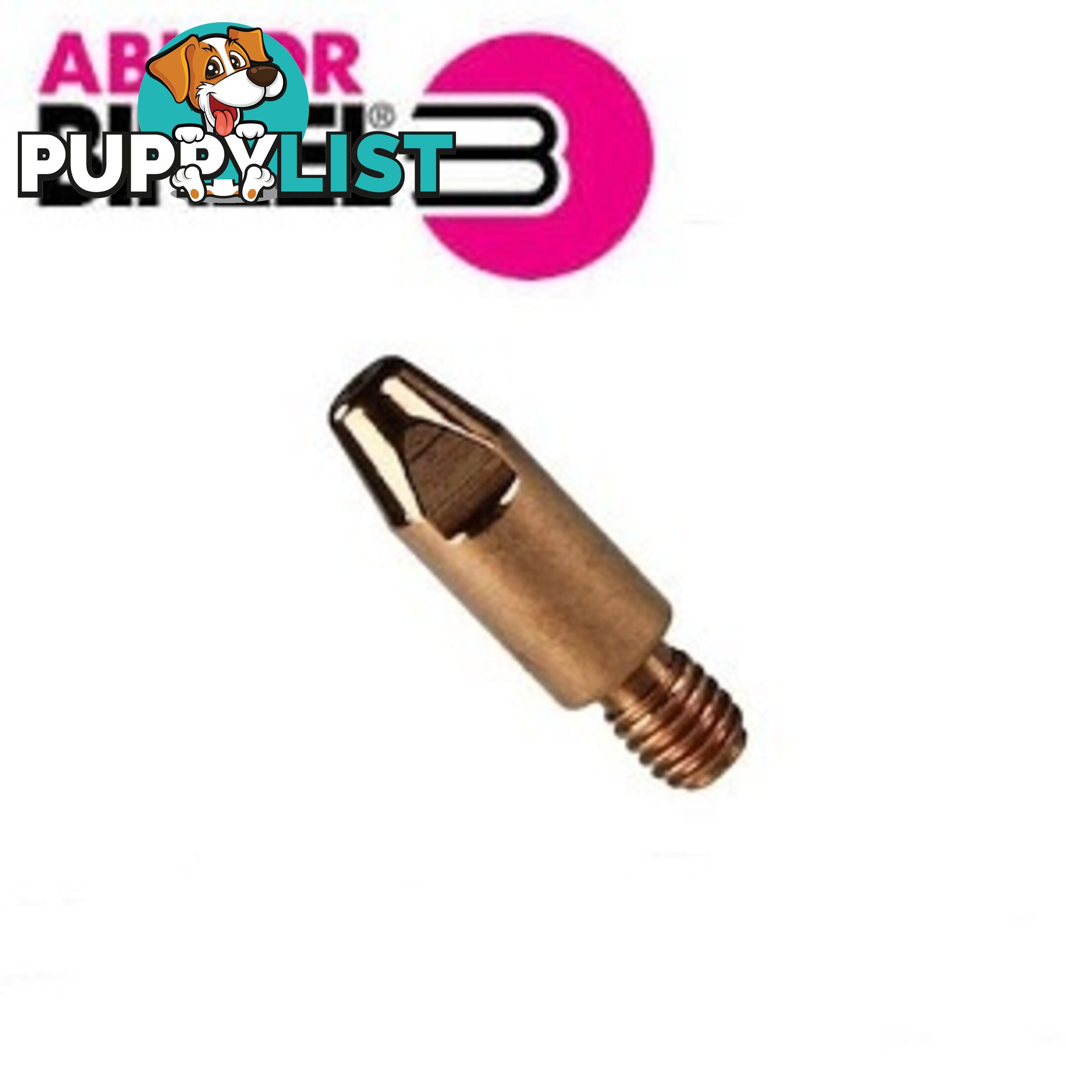 0.6mm Steel M6 8mm 28mm Binzel contact tip Pk: 10 P140.0005