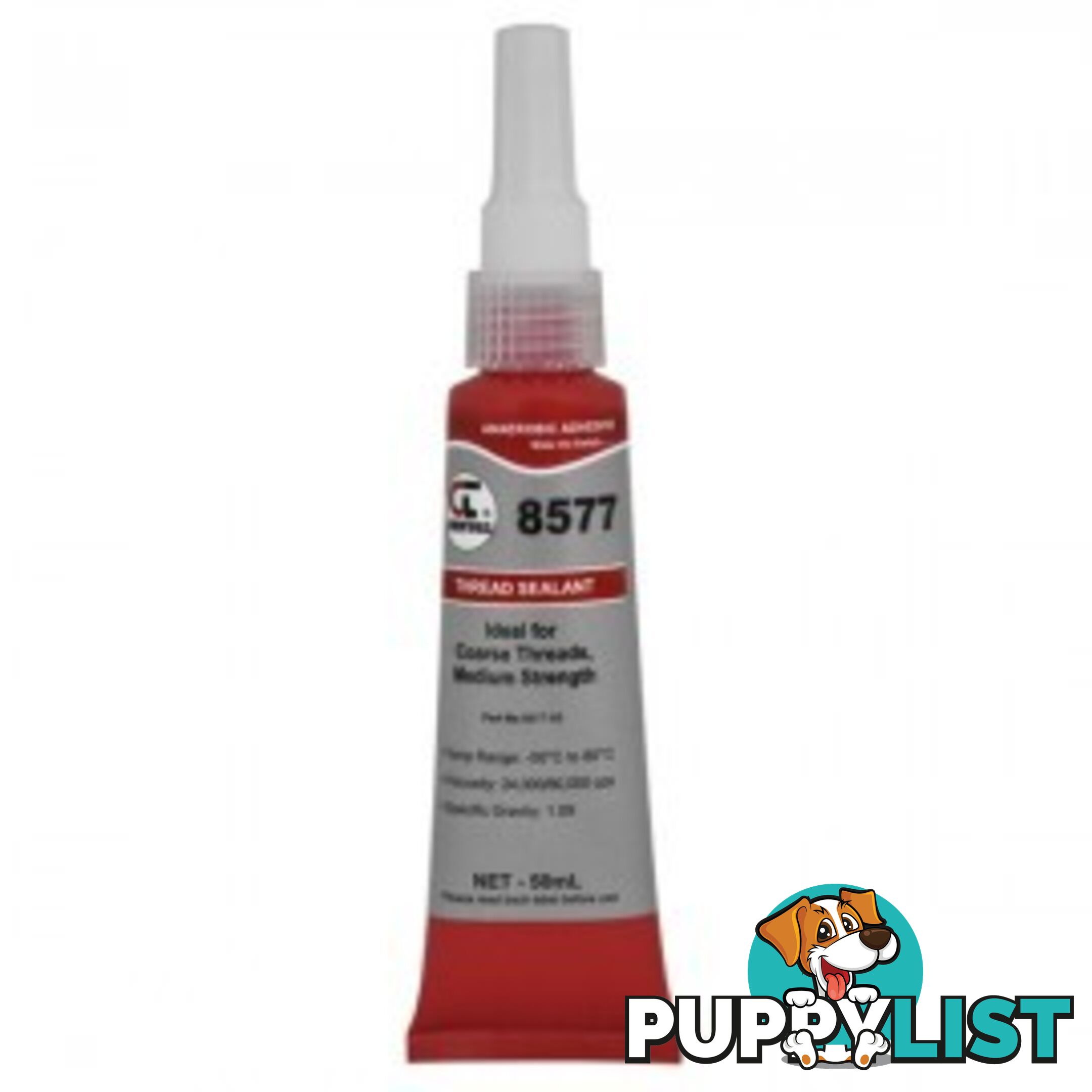 8577 Thread Sealant 50ml Medium Strength/Medium Viscosity