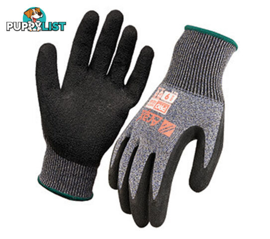 Superior Grip Gloves With Latex Crinkle Dip Pro Choice ALD