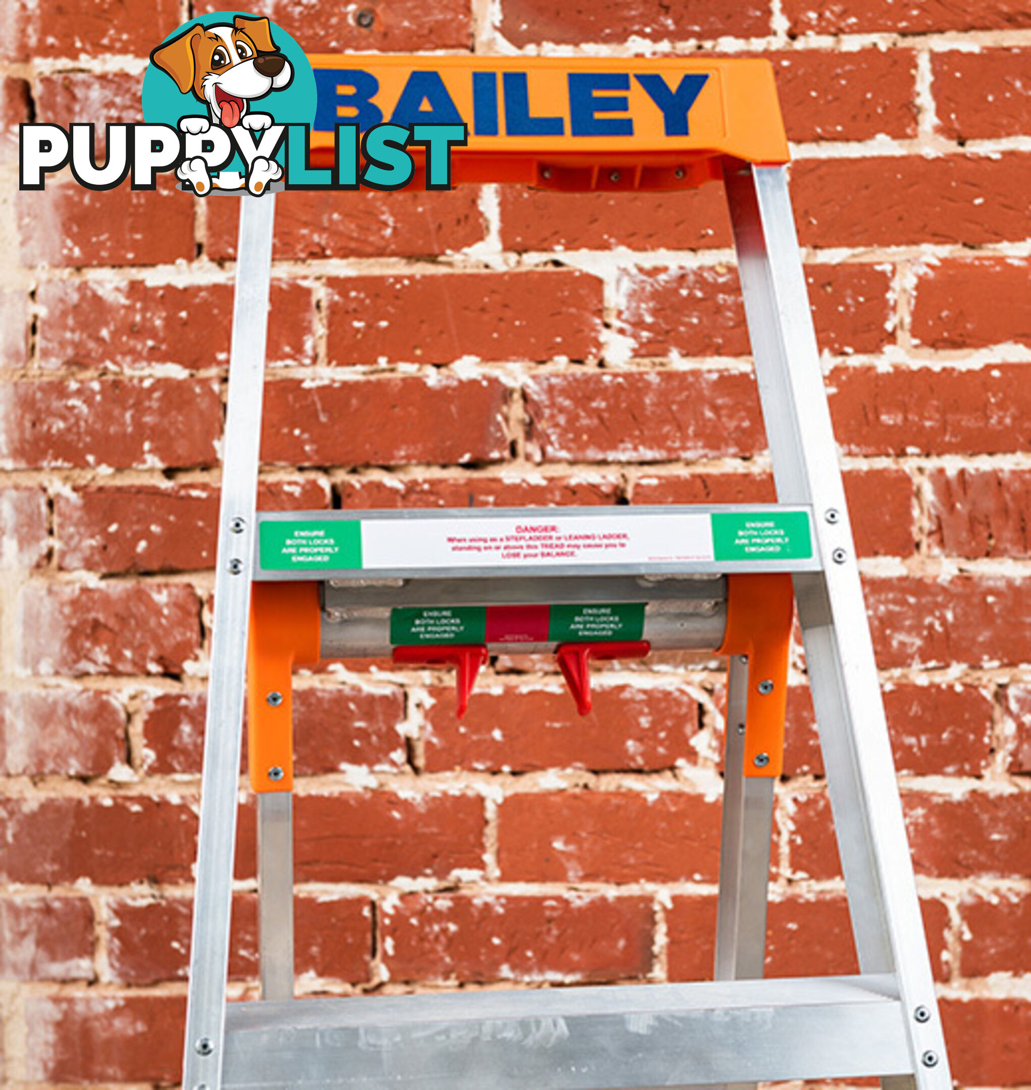 Aluminium Ladder 1.8 Metres Multipurpose Step/Leaning/Straight Bailey FS13862