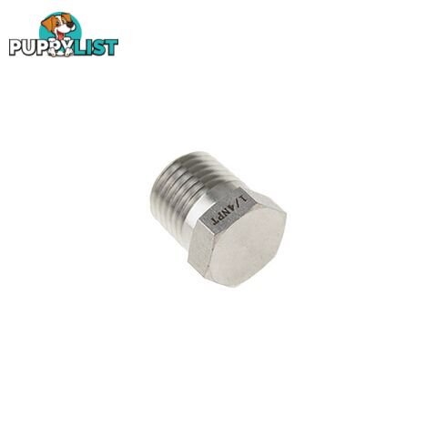 Genlok Blanking Plug Stainless Steel 1/4 NPT