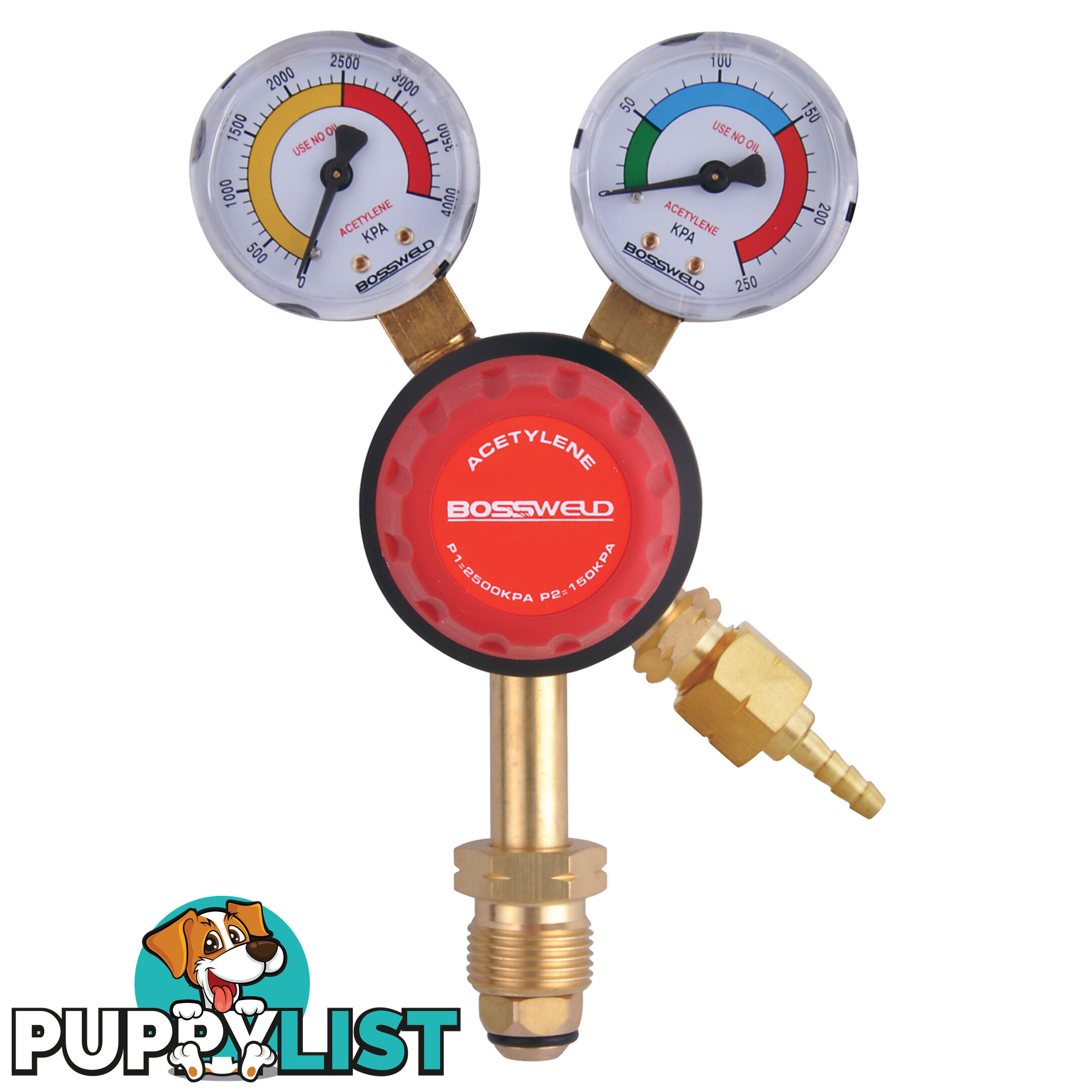 Acetylene Regulator 150 kPa Outlet Pressure 400213