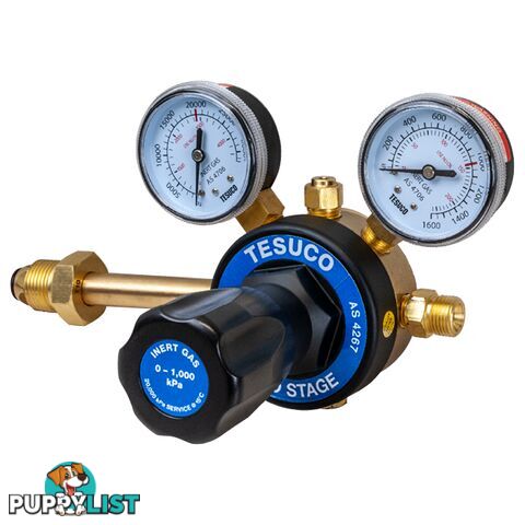 Inert Gas Regulator 2 Stage Side Entry