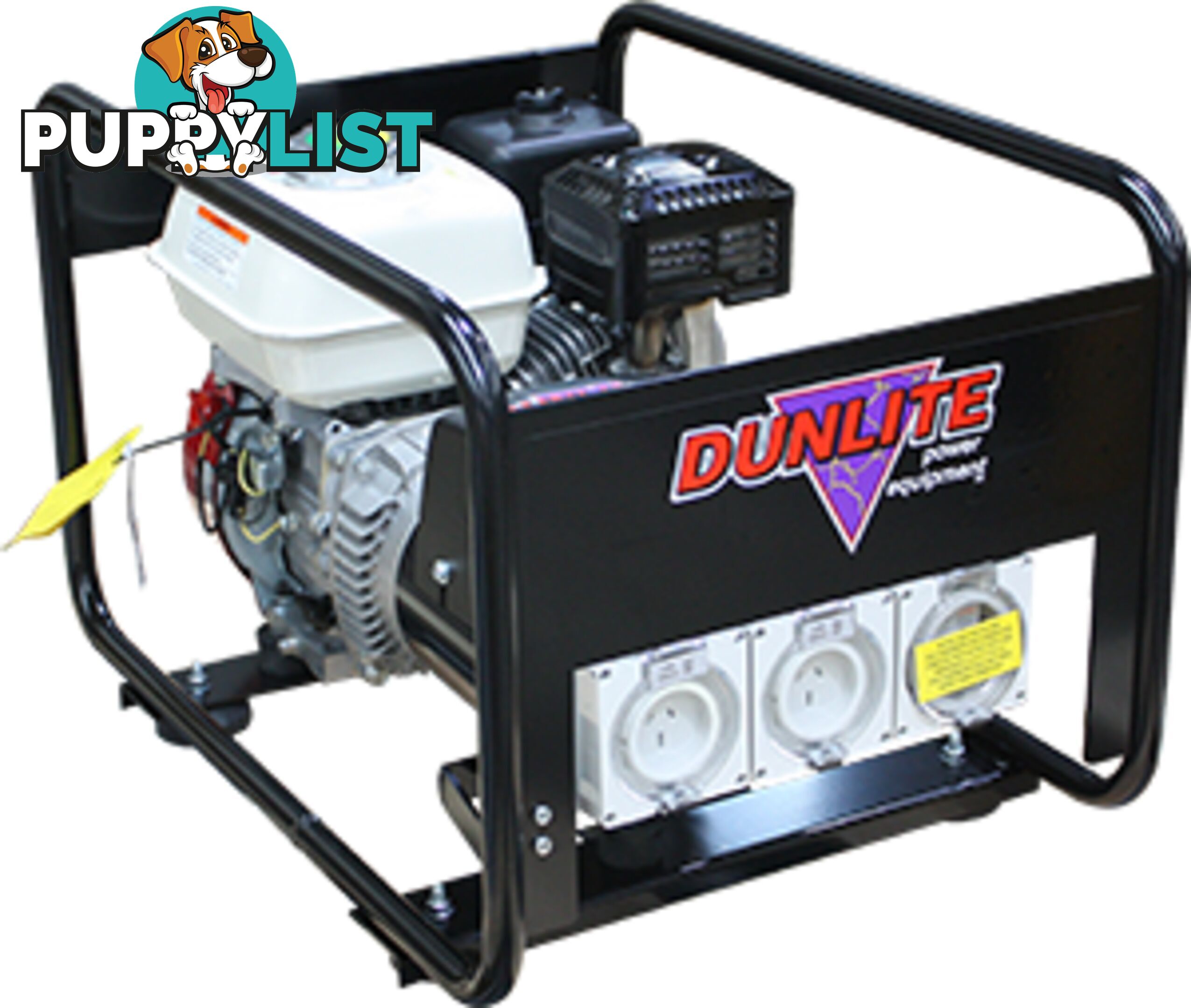 3.3 kVA Honda GX200 Petrol Powered Generator DGUH2.7S-2-RCD