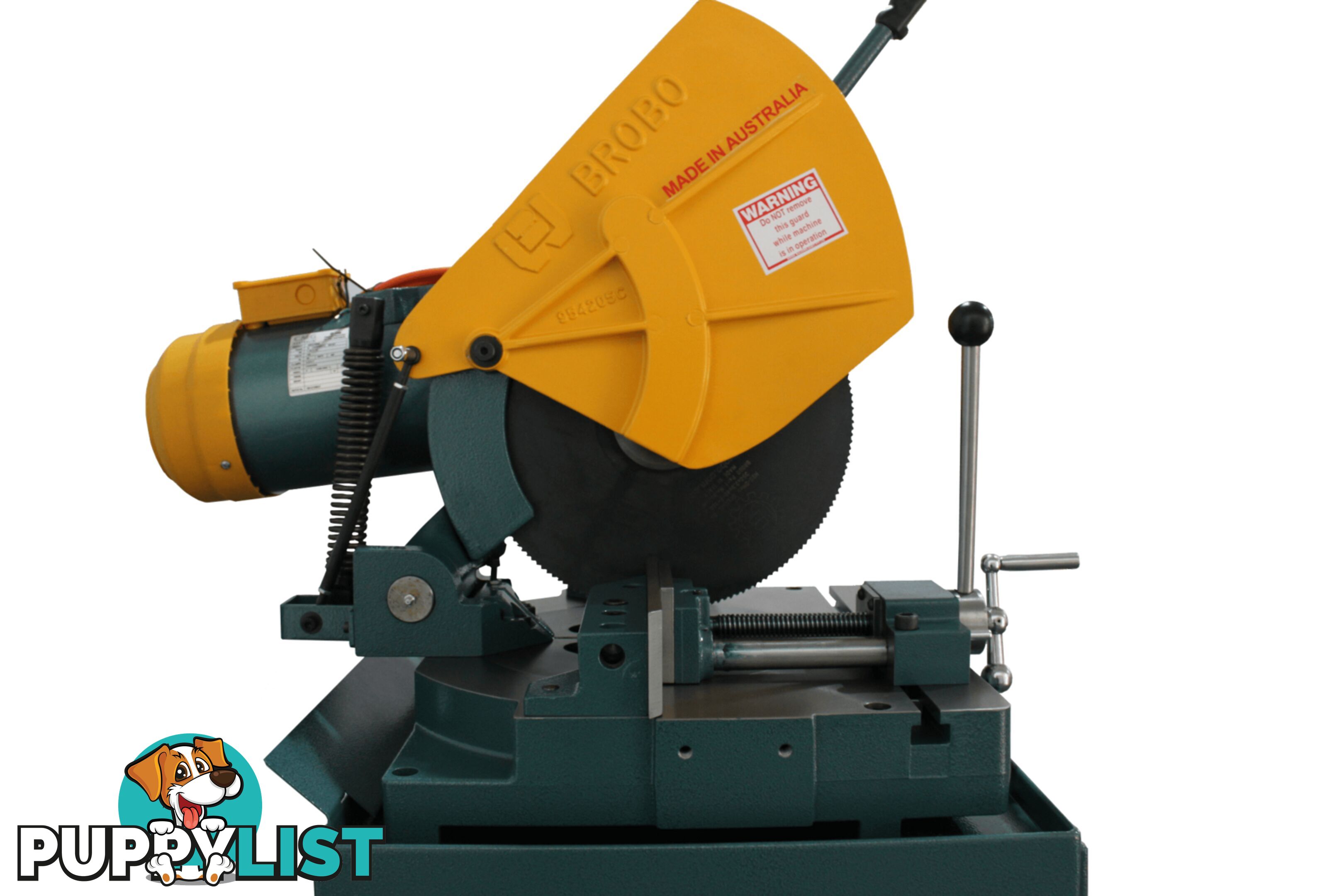 Ferrous Cutting Cold Saw S400G Single Phase Single Speed (42 RPM) Bench Mounted Brobo 9740050