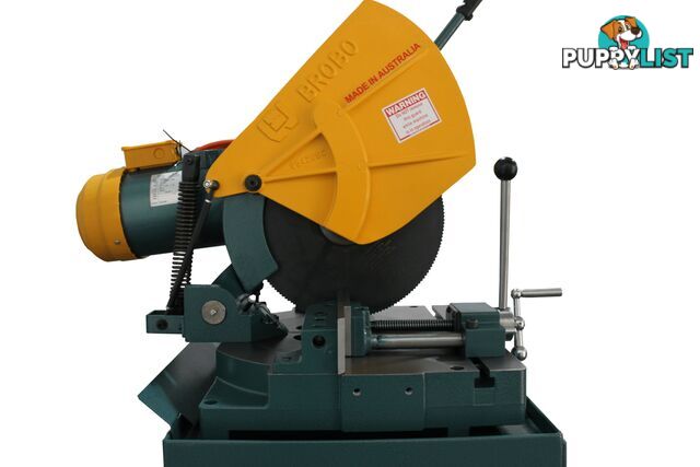 Ferrous Cutting Cold Saw S400G Single Phase Single Speed (42 RPM) Bench Mounted Brobo 9740050