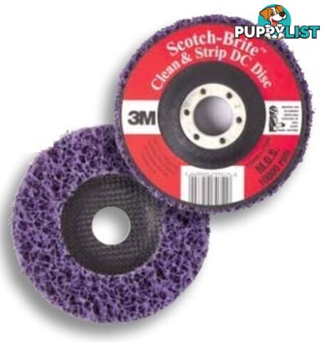 Clean & Strip Scotch-Briteâ¢ 125mm x 22mm Purple 3M AT019439689 Each