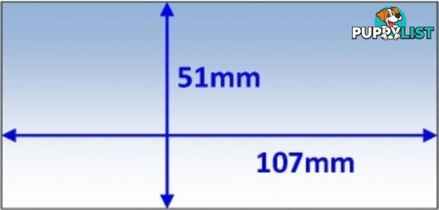 Clear Inner Lens 107 x 51mm Suits various Models of Weldclass/ WIA & Others PKT:5