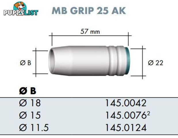 Nozzle MB25