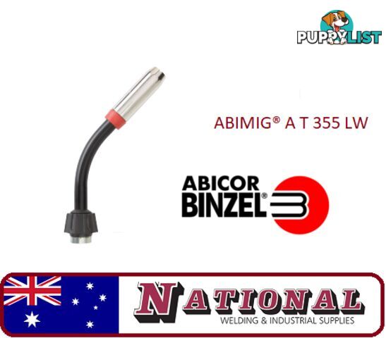 Swan neck 45Â° 500mm For ABIMIGÂ® A T 355 LW Torch Binzel 014.H430.1