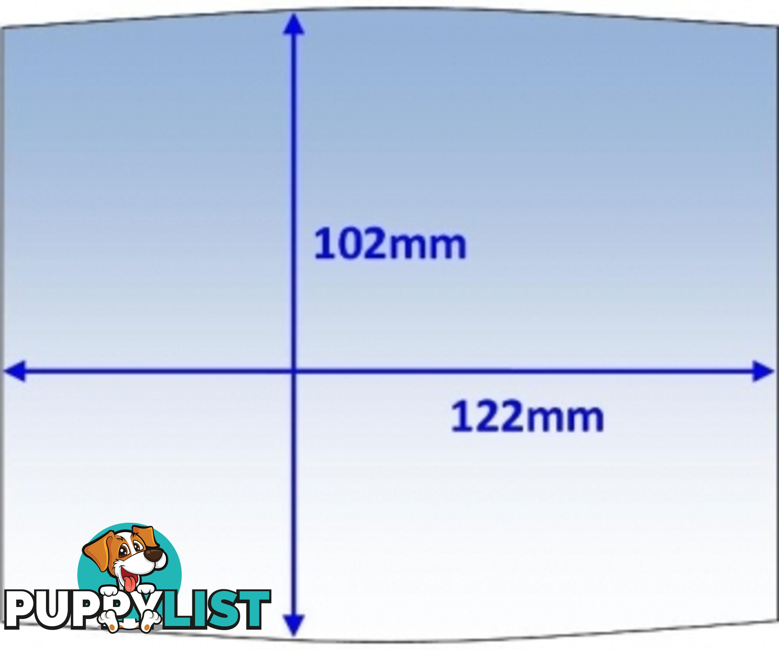 Clear Outer Lens 122 X 102mm PKT:10 CLM2-10