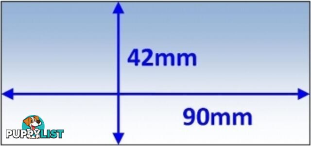 Clear Inner Lens for 90 X 42mm PKT : 5