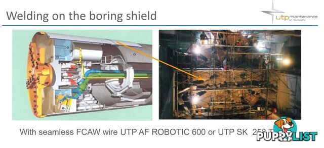 Hardfacing Mig Wire 1.6mm Seamless UTP AF Robot 600 16 kg Spool BOH-ROBOTIC600-SMCW-1.6