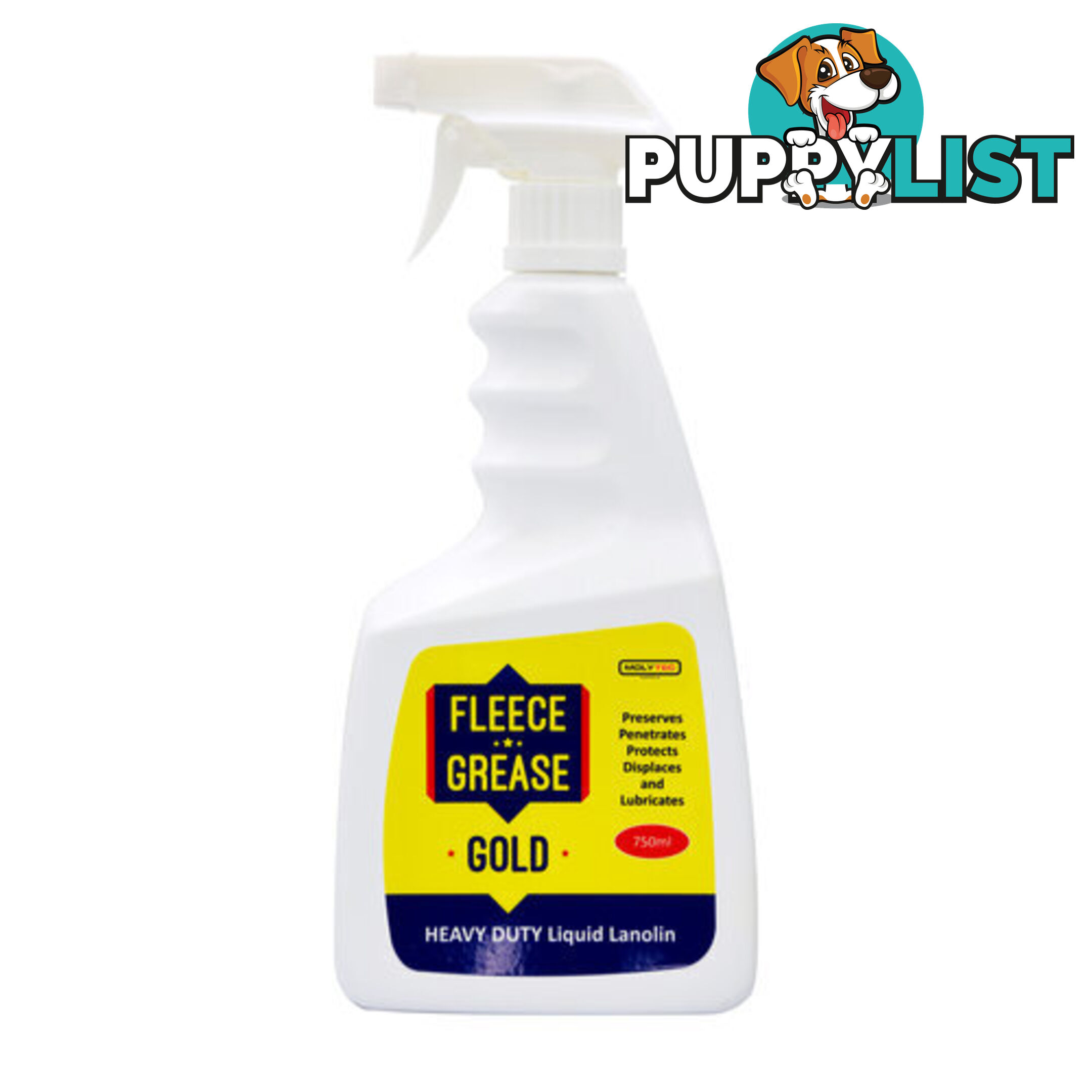 Fleece Grease Gold 750 ml Trigger  Molytec M847