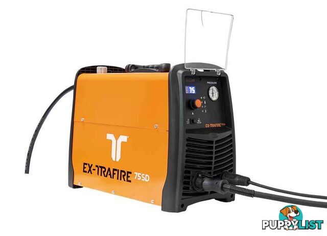 Plasma Cutter 75SD With 8 Metres Hand Torch Ex-Trafire EX75SD-H8M