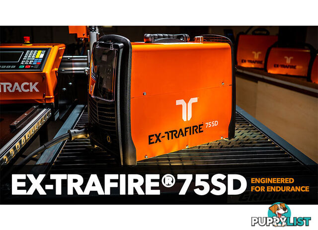 Plasma Cutter 75SD With 15 Metres Mechanised Torch Ex-Trafire EX75SD-M15M