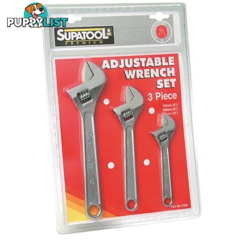 Adjustable Wrench Set 3 Piece Kincrome 5106