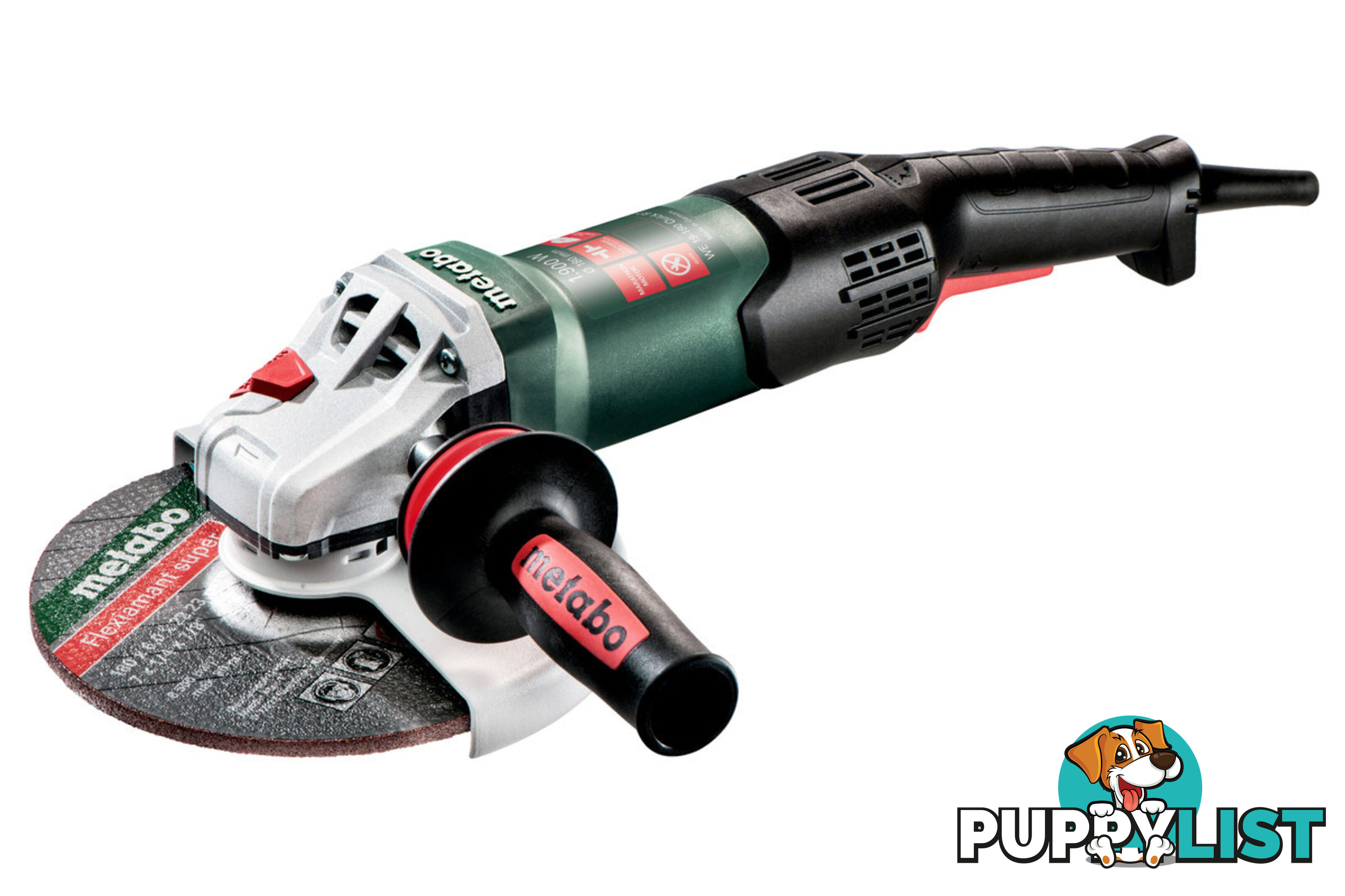 Angle Grinder 7" 1900W WE 19-180 Quick RT Metabo 601088000