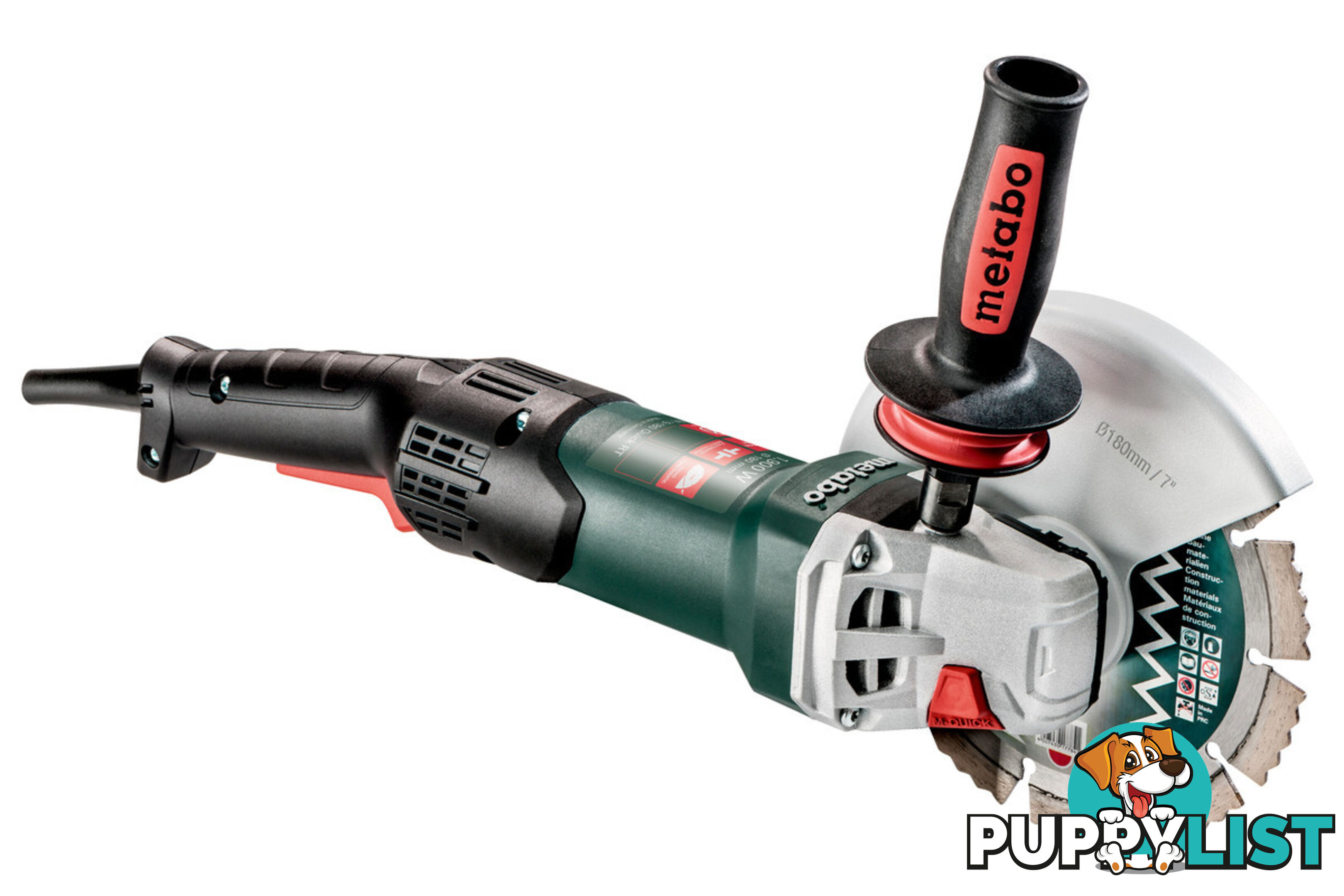 Angle Grinder 7" 1900W WE 19-180 Quick RT Metabo 601088000