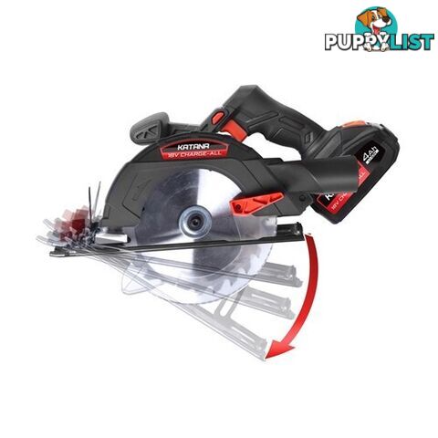 All 165mm Circular Saw 18V (Skin only) Katana 220080