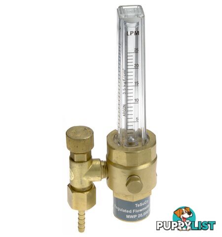 Regulated Ar/Co2 Outlet Point Inbuilt Flowmeter