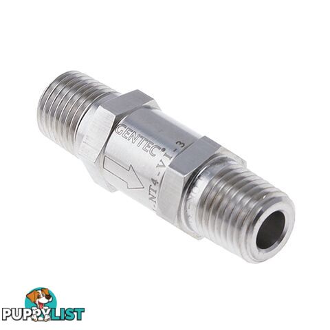 Relief Valve 140kPa 1/4" NPT M - 1/4" NPT FM For Gentec H/Purity Regulators