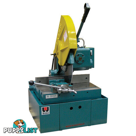 Ferrous Cutting Cold Saw S350G Single Phase Single Speed 42 RPM Integrated Stand Brobo 9730010