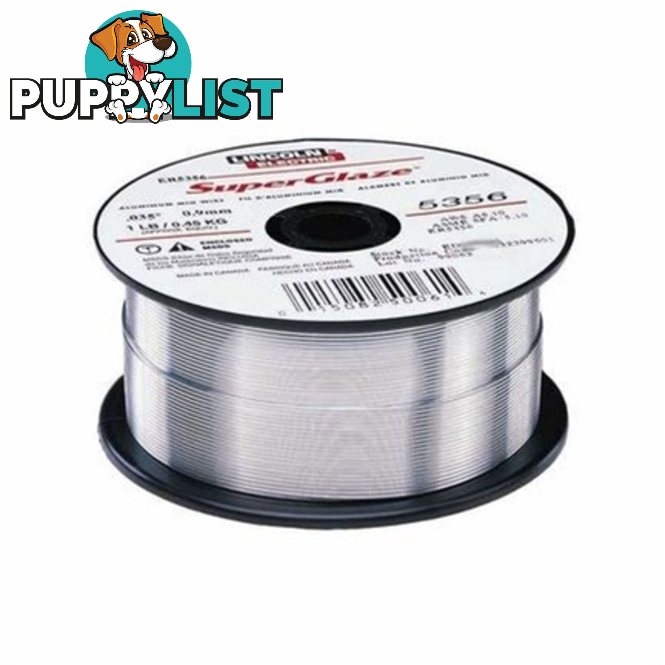 Aluminium 5356 MIG Wire 0.9mm 0.45kg Lincoln ED030312