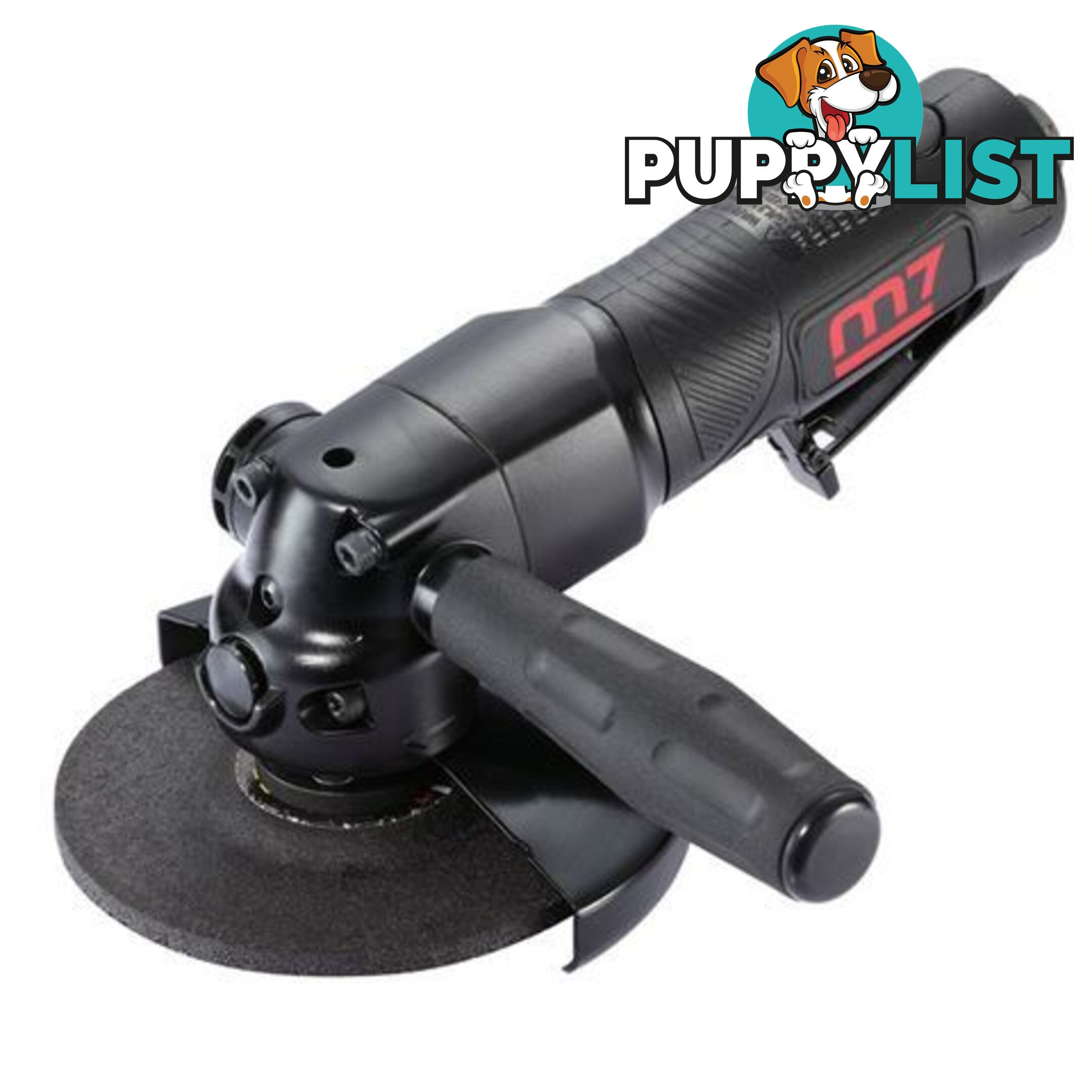 M7 Angle Grinders 100mm, Extra Heavy Duty, 1.3hp, Safety Lever Throttle With Side Handle Spindle Size M10X1.5 ITM M7-QB7114M