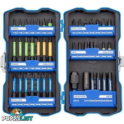 Impact Bit Set 41 Piece Kincrome K21002