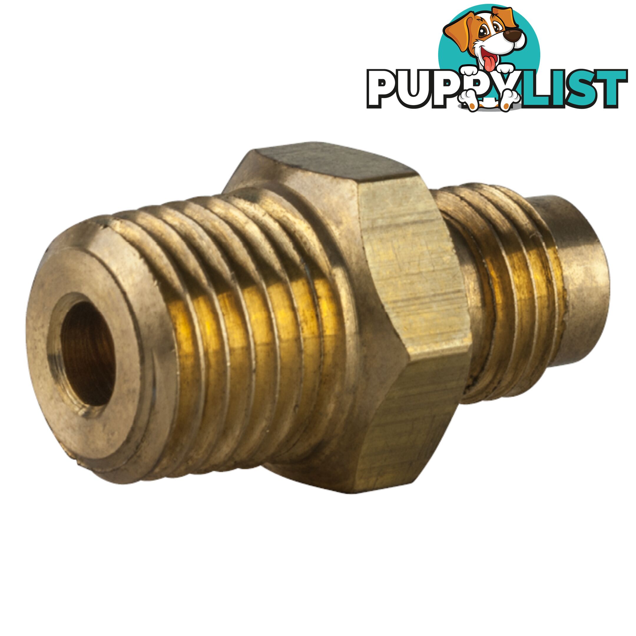 Flare Fitting Adaptor 1/4" NPT M - 1/4" SAE Flare M Tesuco SPRO1R1F